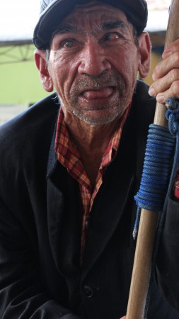 Habitantes del asilo de Argelia